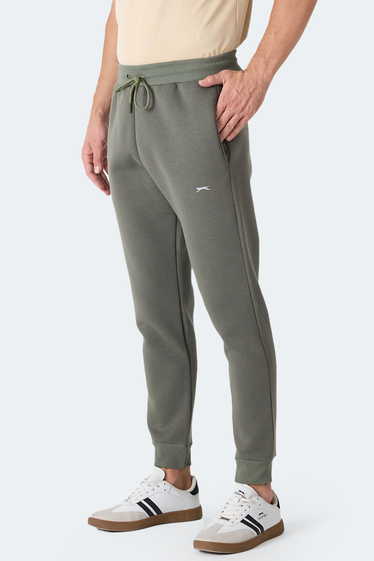 Slazenger MACH I Erkek  Haki Eşofman Altı