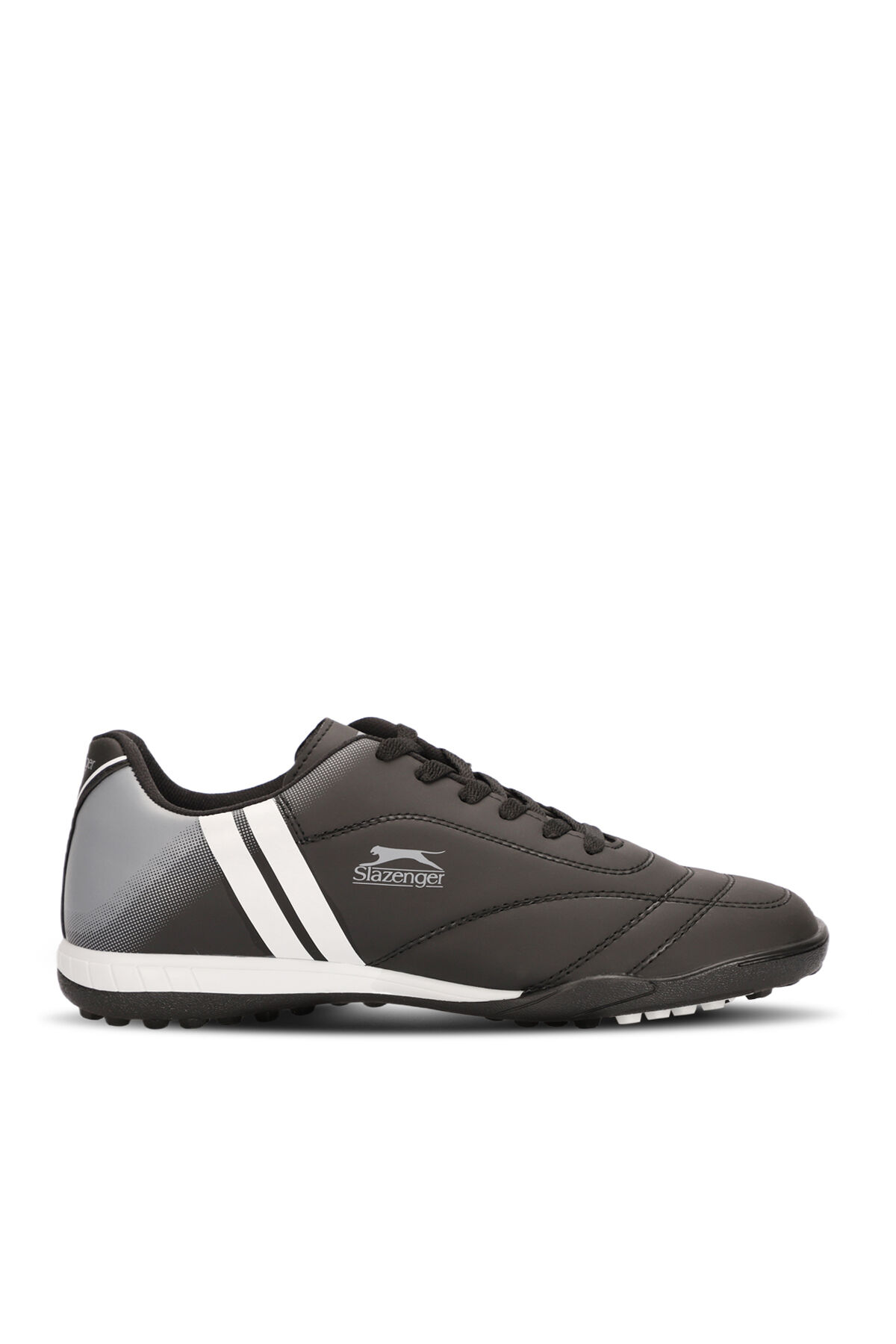 Slazenger MARK HS IN Erkek Çocuk Halı Saha Siyah / Beyaz Futbol Ayakkabısı