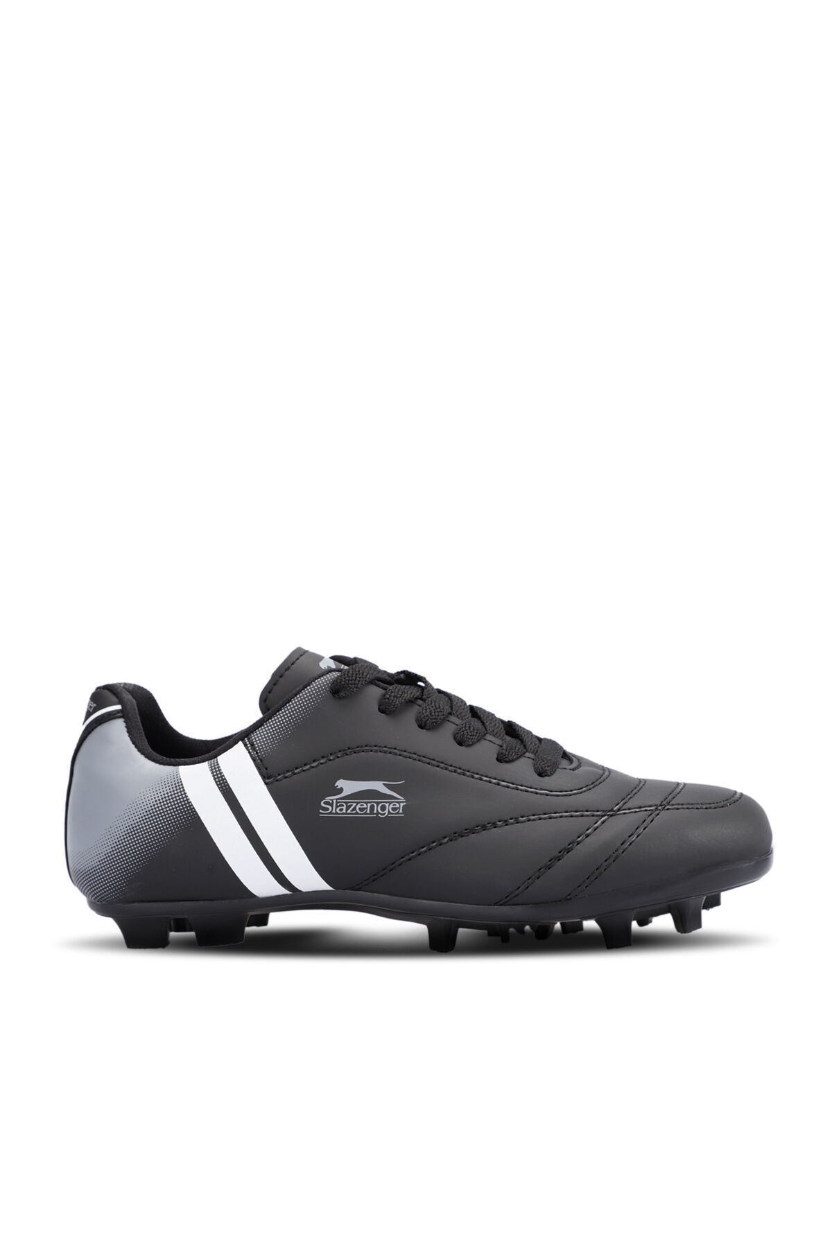 Slazenger MARK KRP IN Erkek Çocuk Krampon Siyah / Beyaz Futbol Ayakkabısı