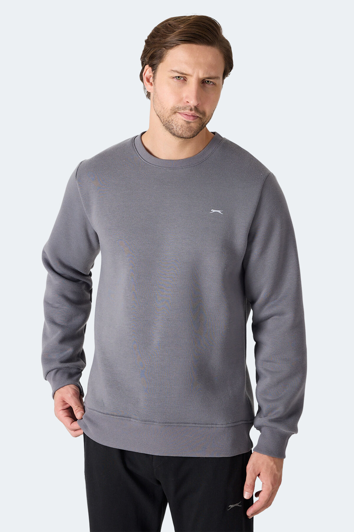 Slazenger MEGAR I Erkek  Gri Sweatshırt