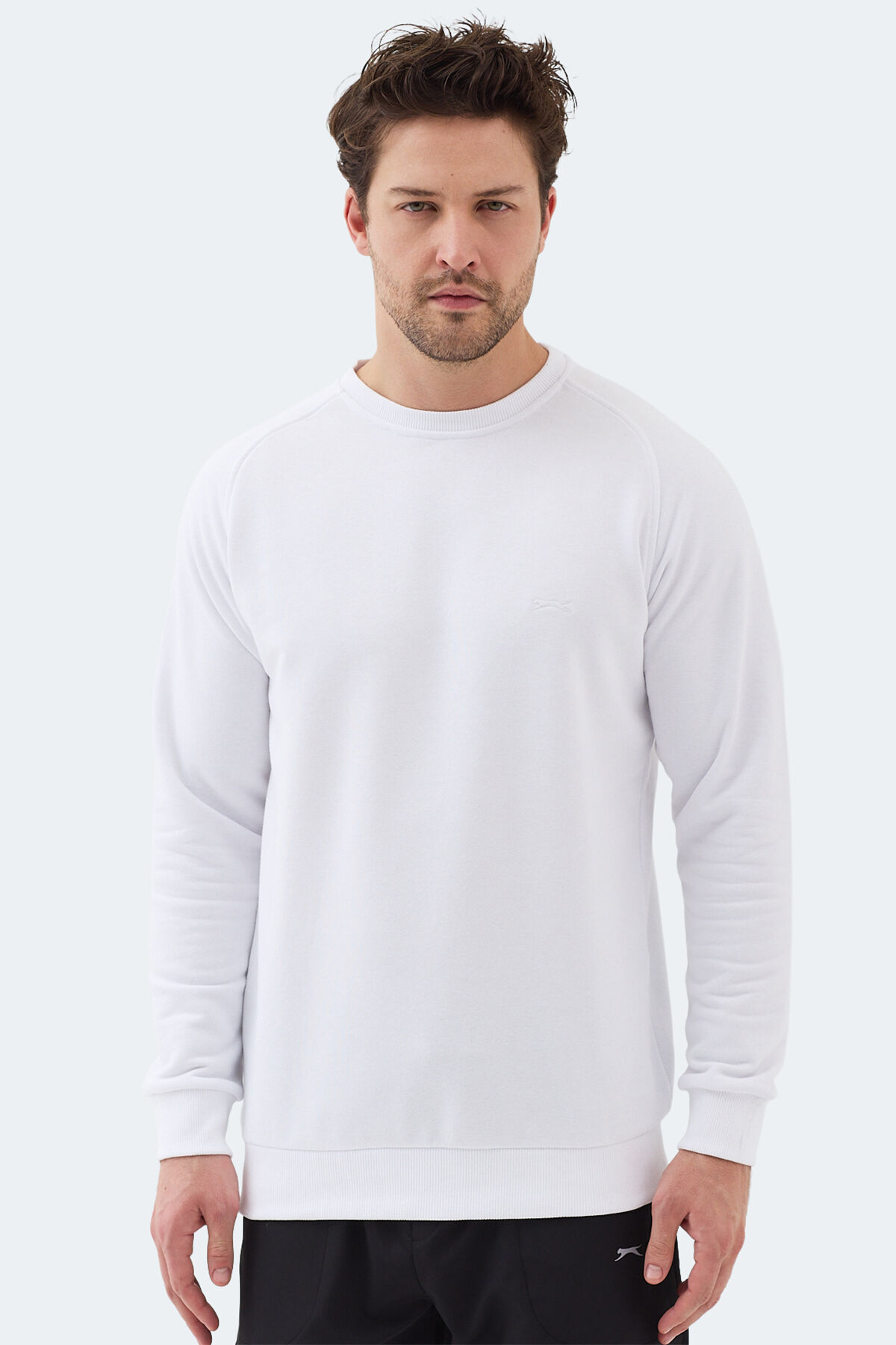 Slazenger NADAV Erkek  Beyaz Sweatshırt