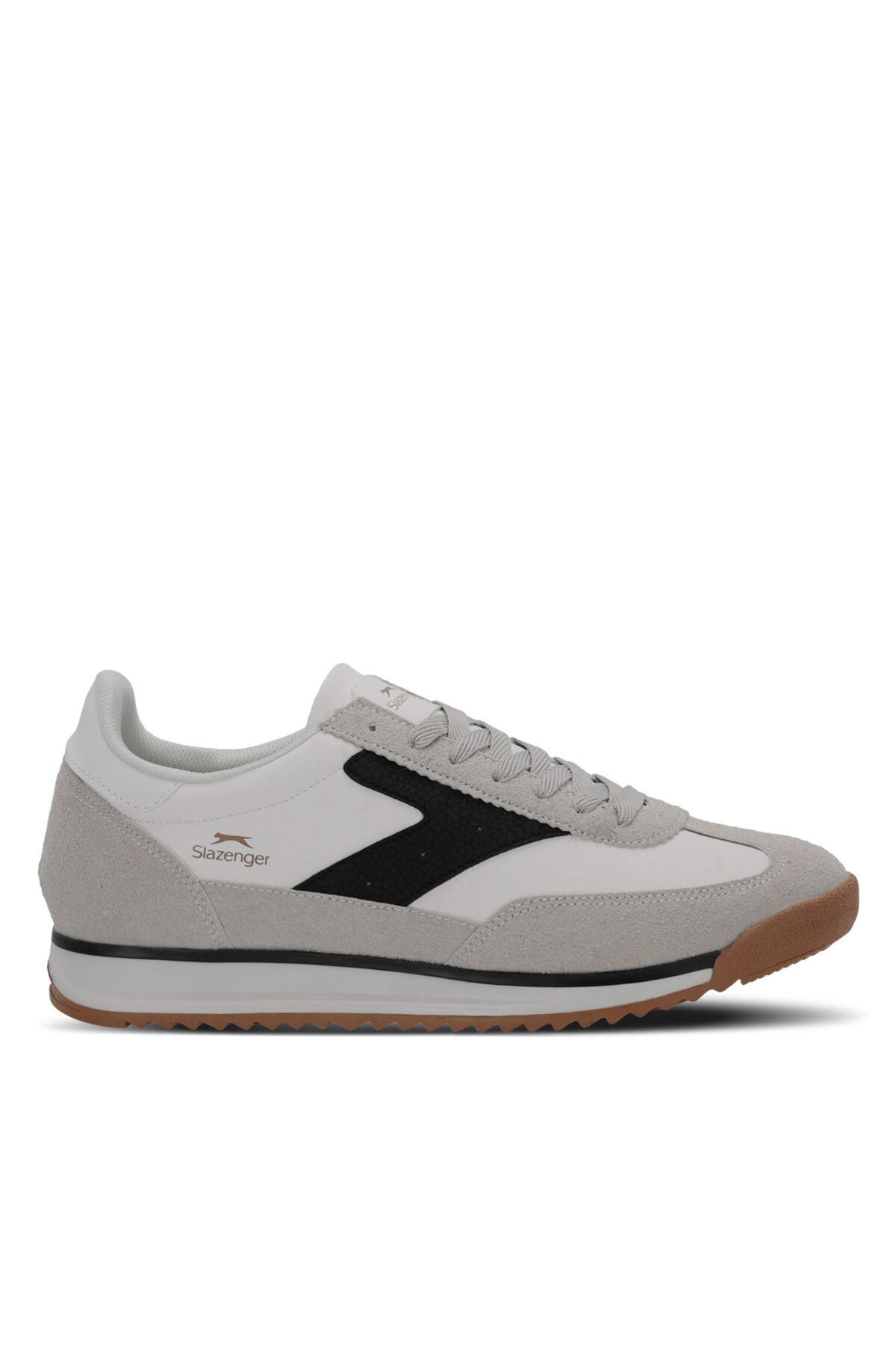 Slazenger OASIS I Erkek  Gri / Beyaz Günlük Spor Ayakkabısı