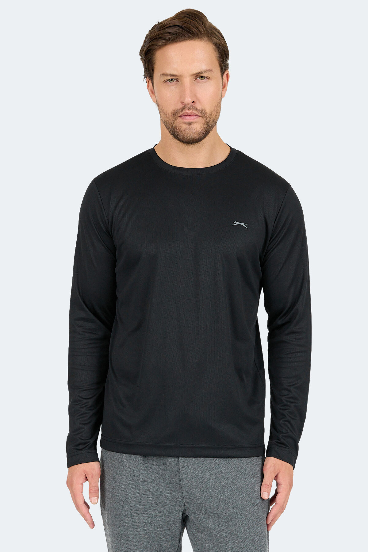 Slazenger ODIN I Erkek  Siyah Tişört