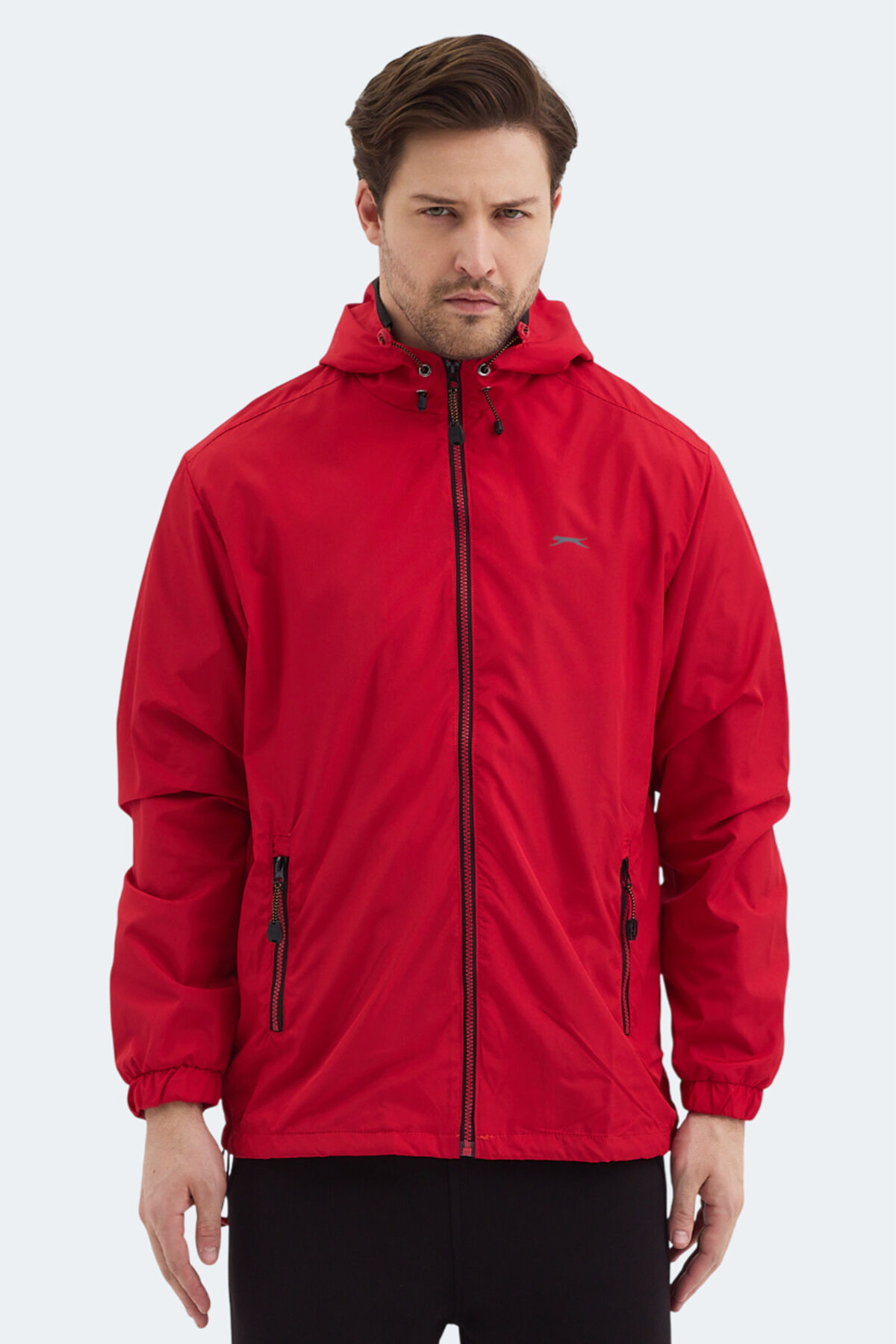 Slazenger OFANS Erkek  Kırmızı Yağmurluk