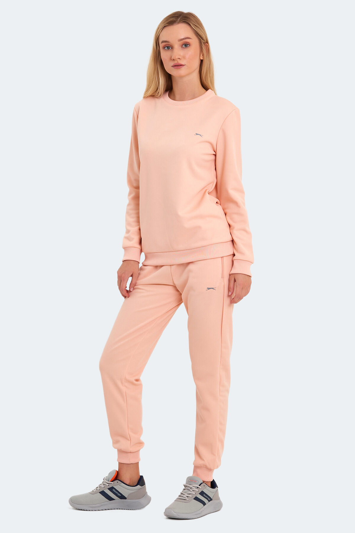 Slazenger OLINDA Kadın Cepli Pudra Eşofman Takımı