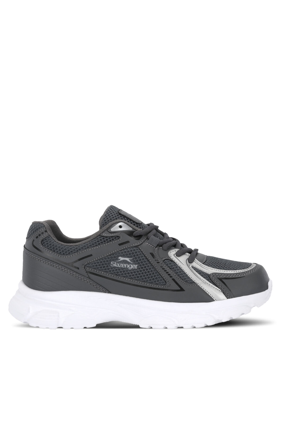 Slazenger OPSIST I Erkek  Koyu Gri / Gümüş Koşu & Yürüyüş Spor Ayakkabısı