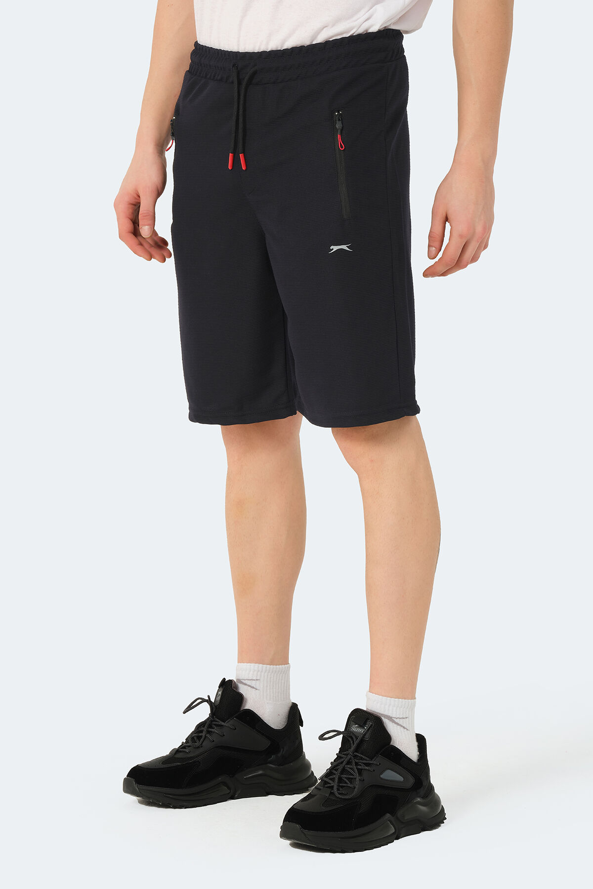Slazenger OSAMU Erkek Cepli Lacivert Şort