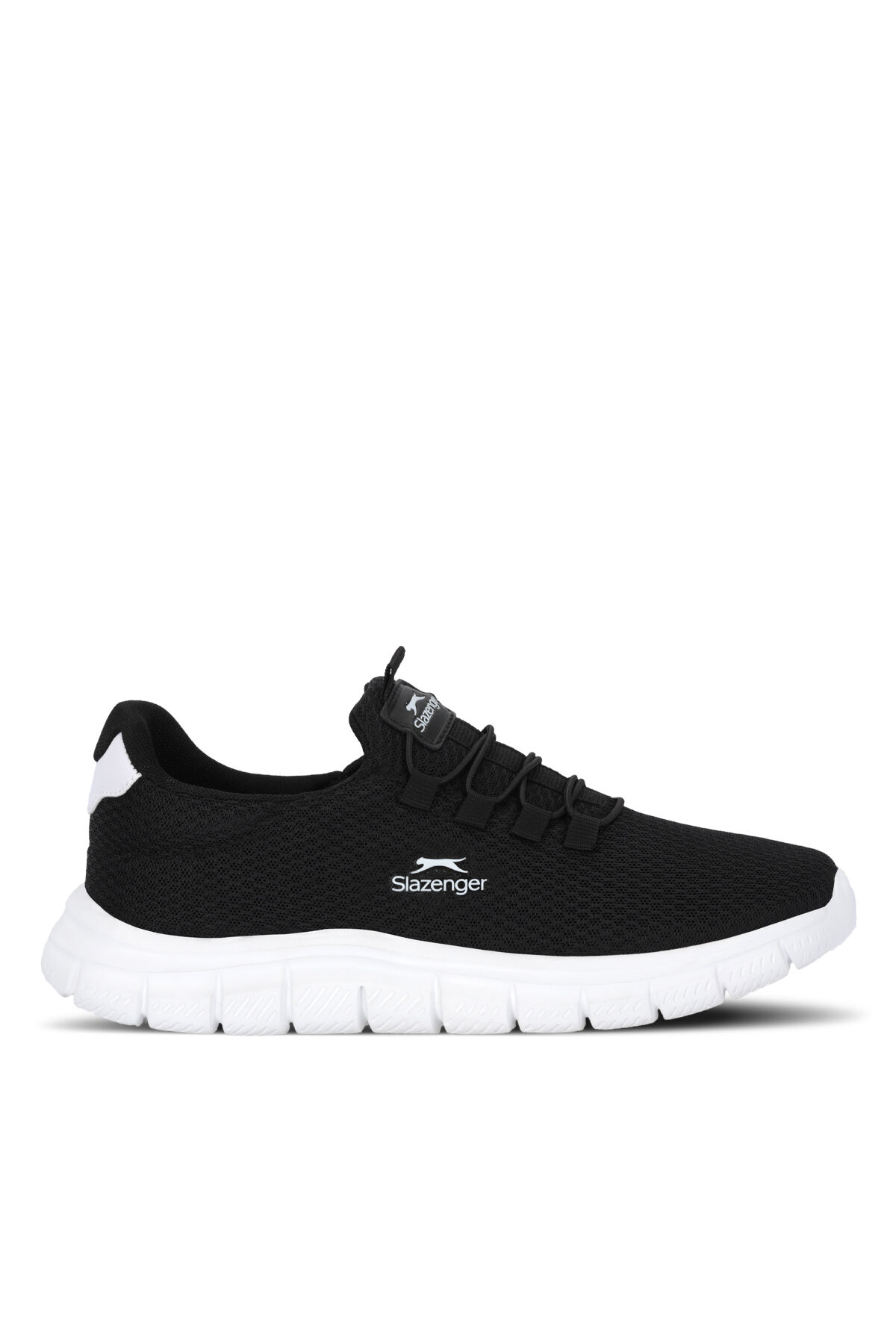 Slazenger PINEDA I Erkek  Siyah / Beyaz Koşu & Yürüyüş Spor Ayakkabısı
