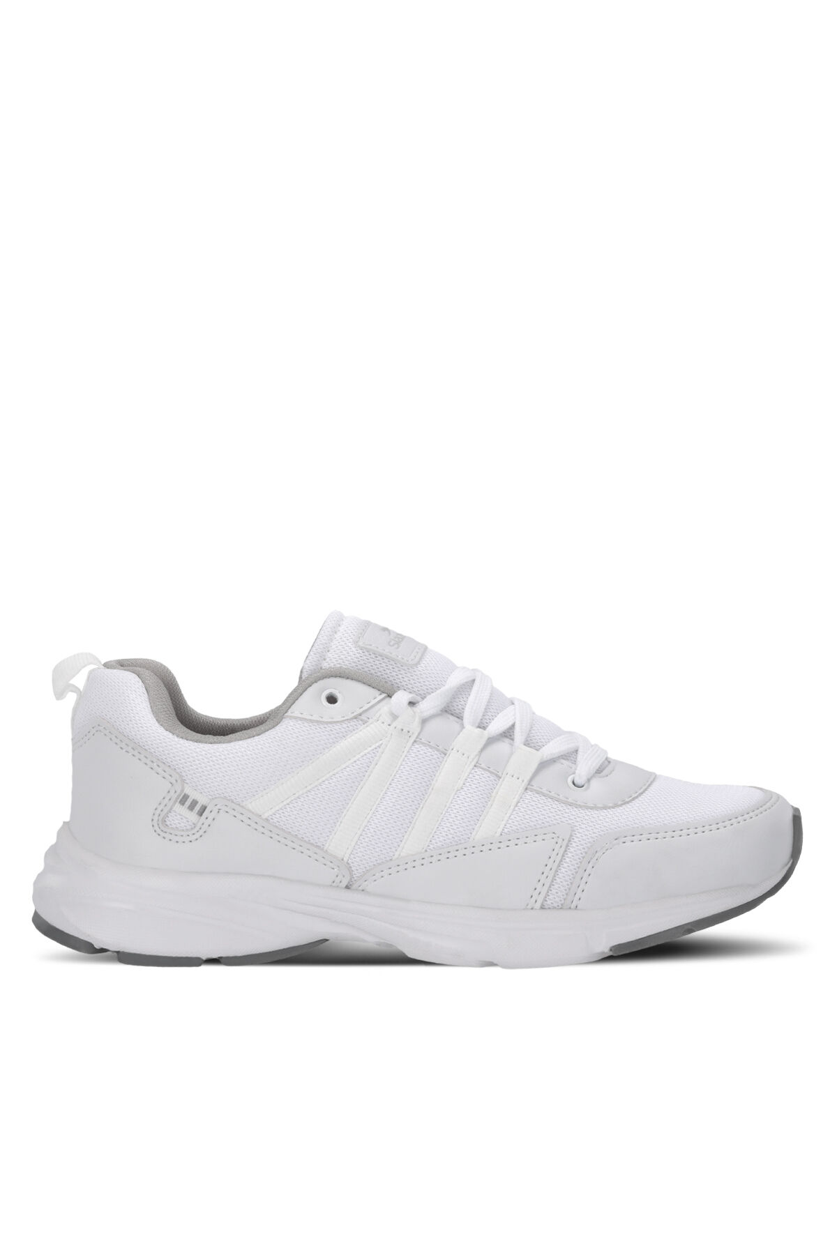 Slazenger POLISH I Erkek Büyük Beden Beyaz Koşu & Yürüyüş Spor Ayakkabısı