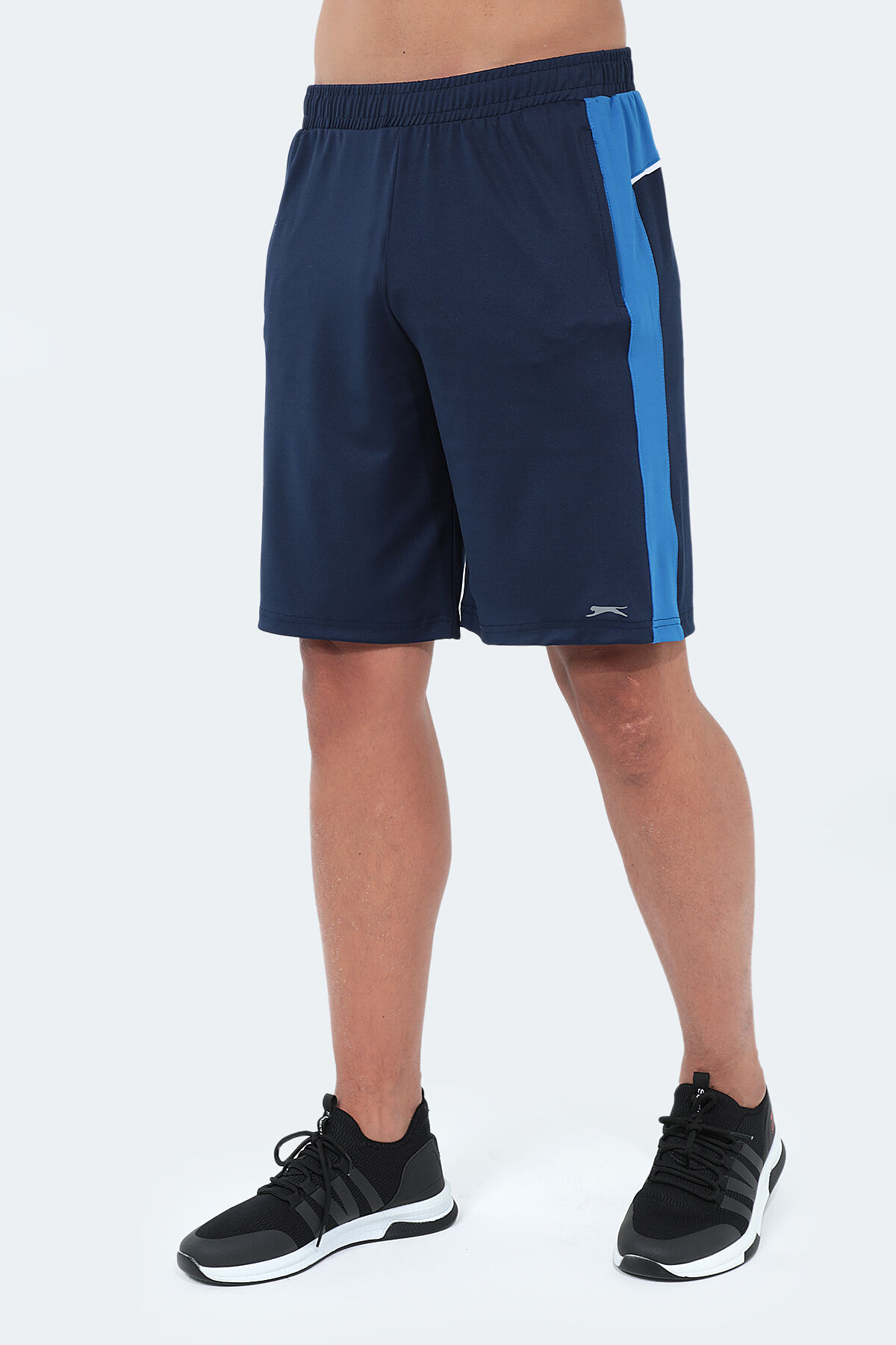 Slazenger RAGUEL Erkek Cepli Fıtness Lacivert Şort