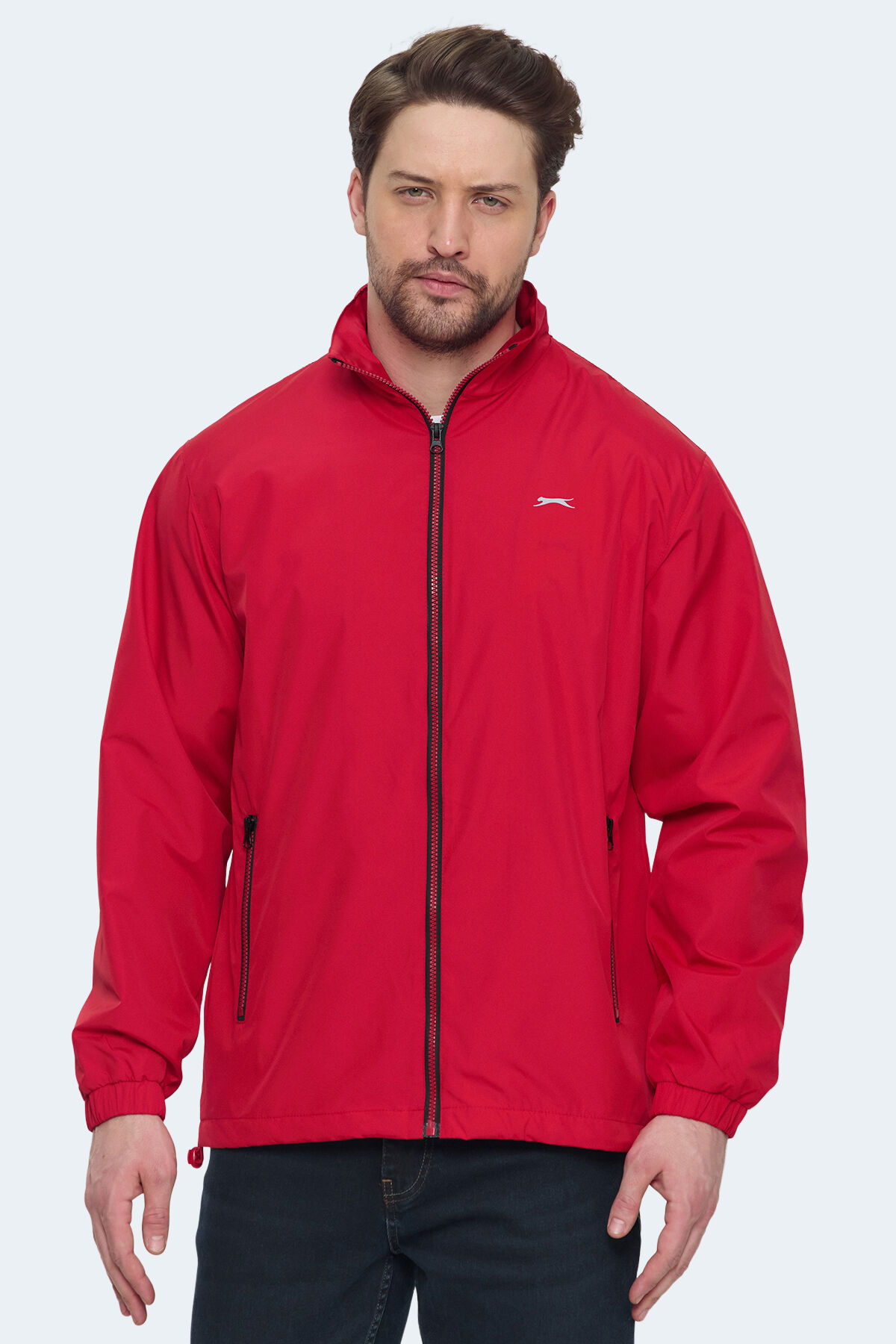 Slazenger RAREN Erkek  Kırmızı Yağmurluk