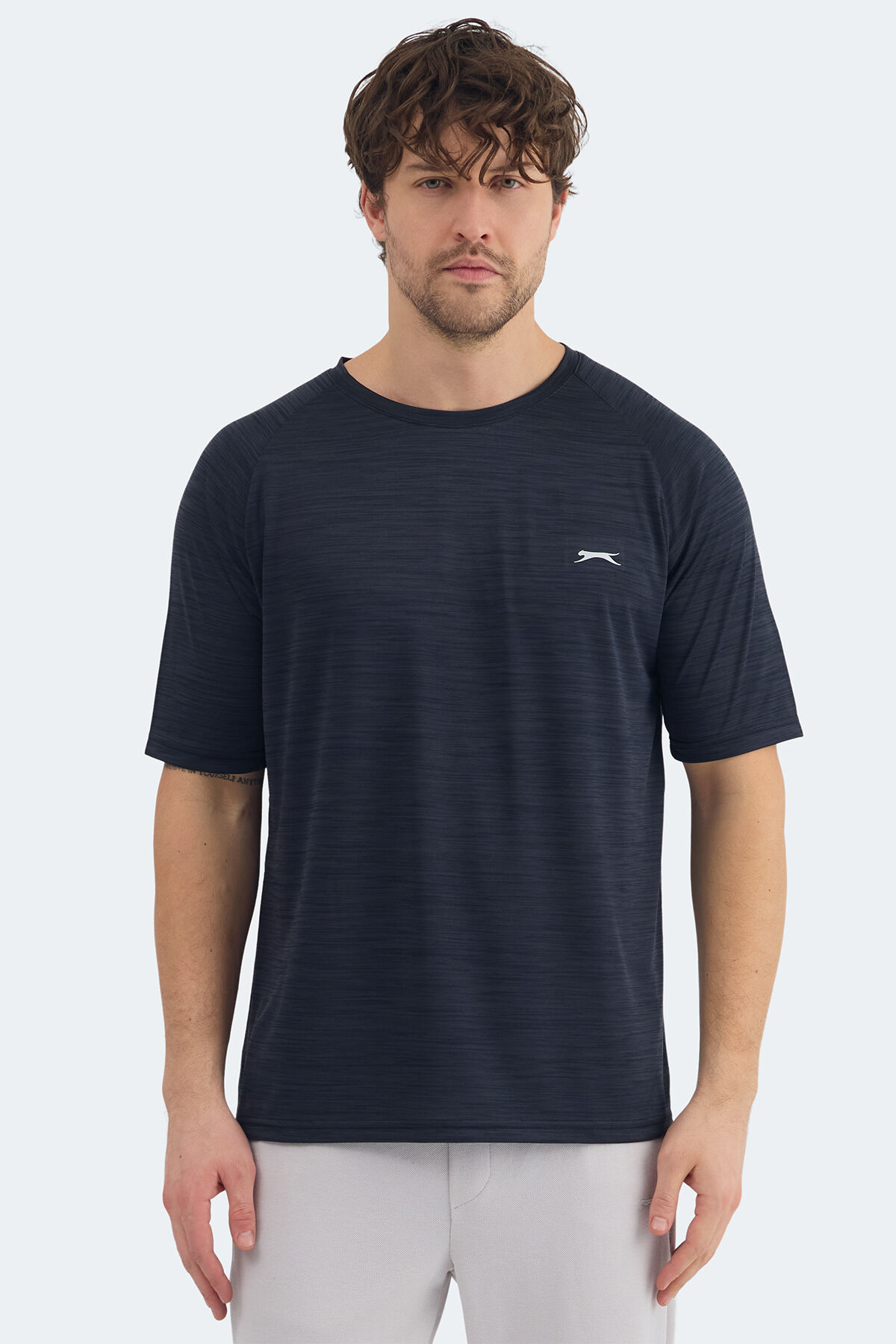 Slazenger REDVALE Erkek  Siyah Tişört