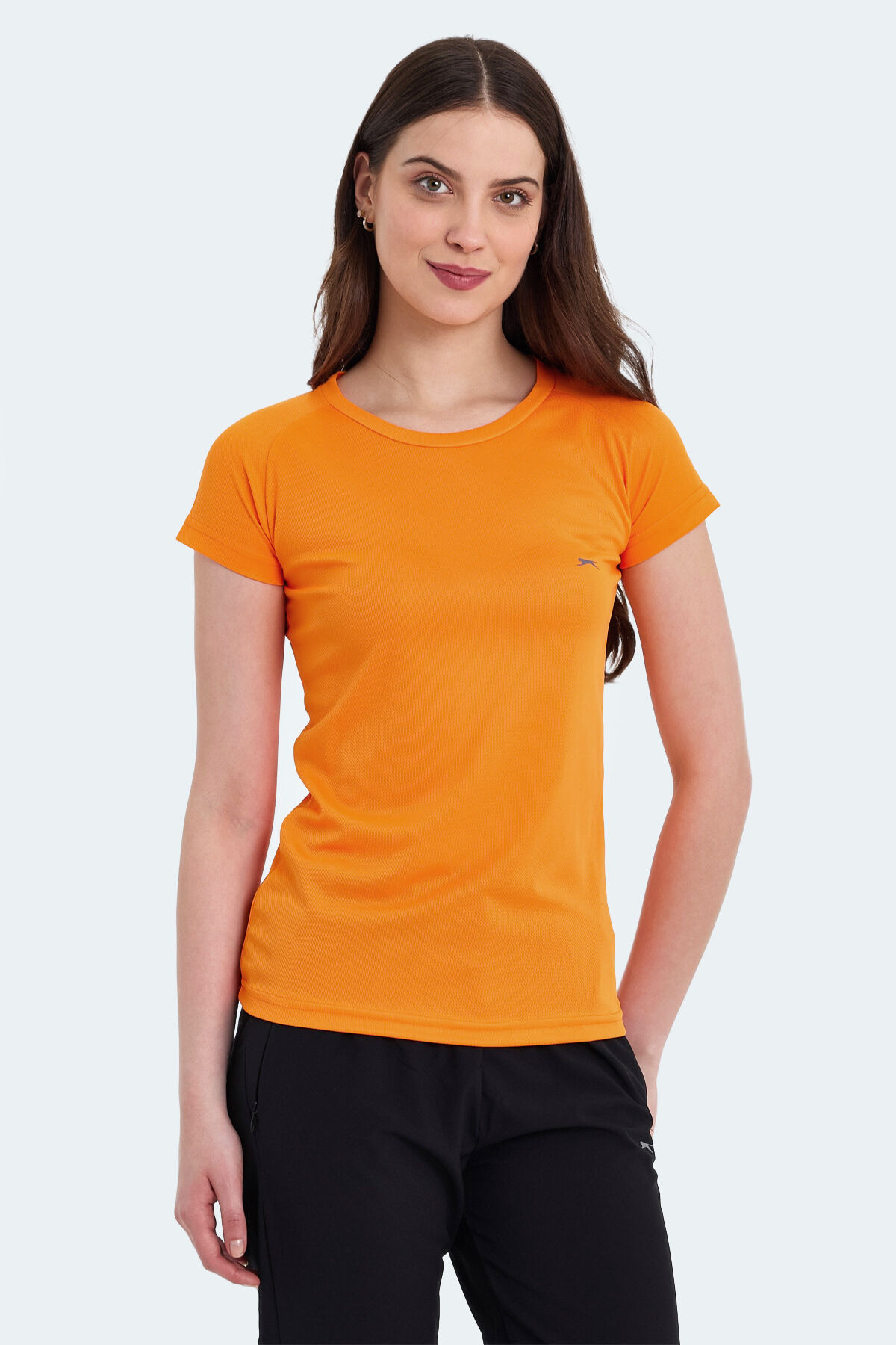 Slazenger RELAX IN Kadın  Turuncu Tişört