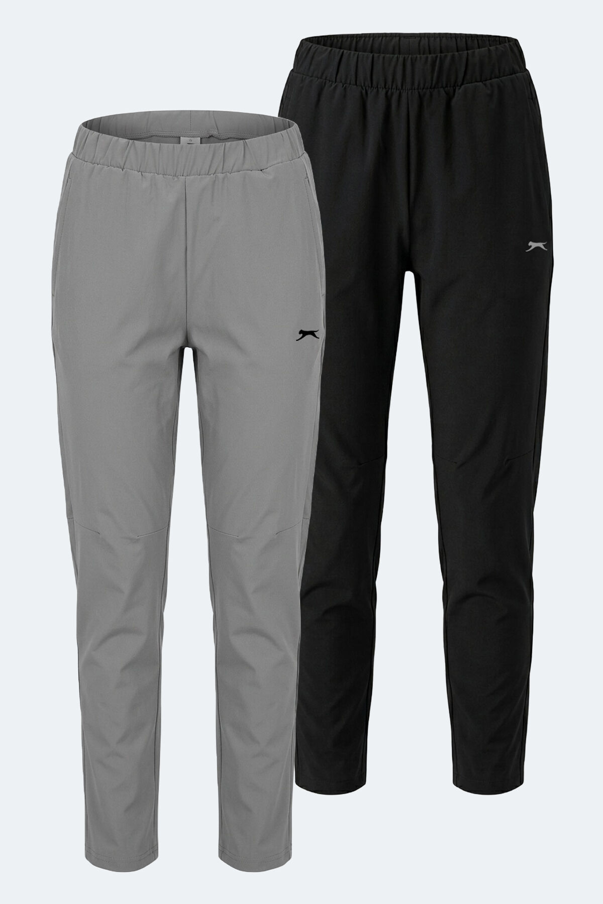 Slazenger RETAIN 2 Lİ SET Kadın  Siyah - Gri Eşofman Altı