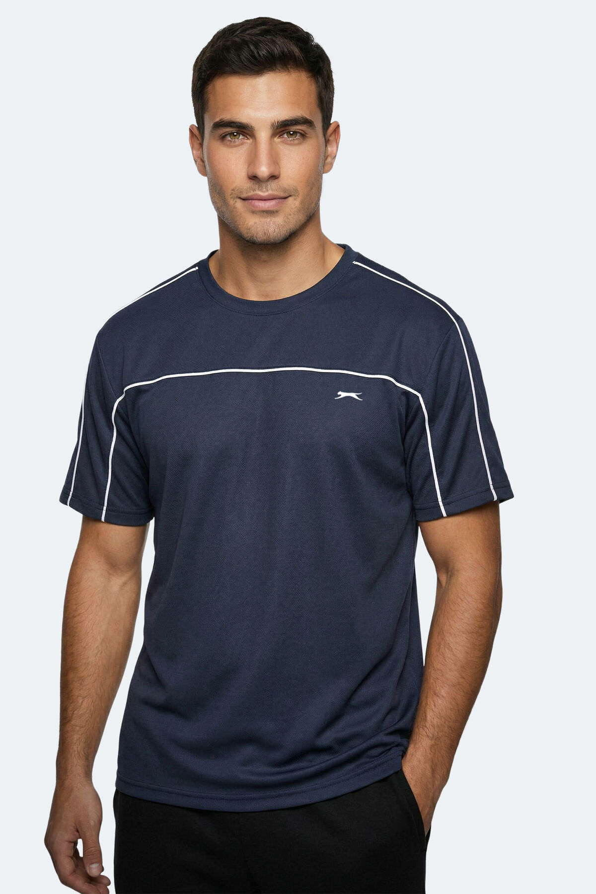 Slazenger REVIVE Erkek  Lacivert Tişört