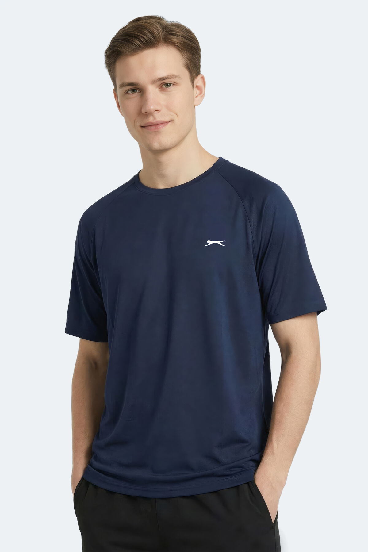 Slazenger RISING Erkek  Lacivert Tişört