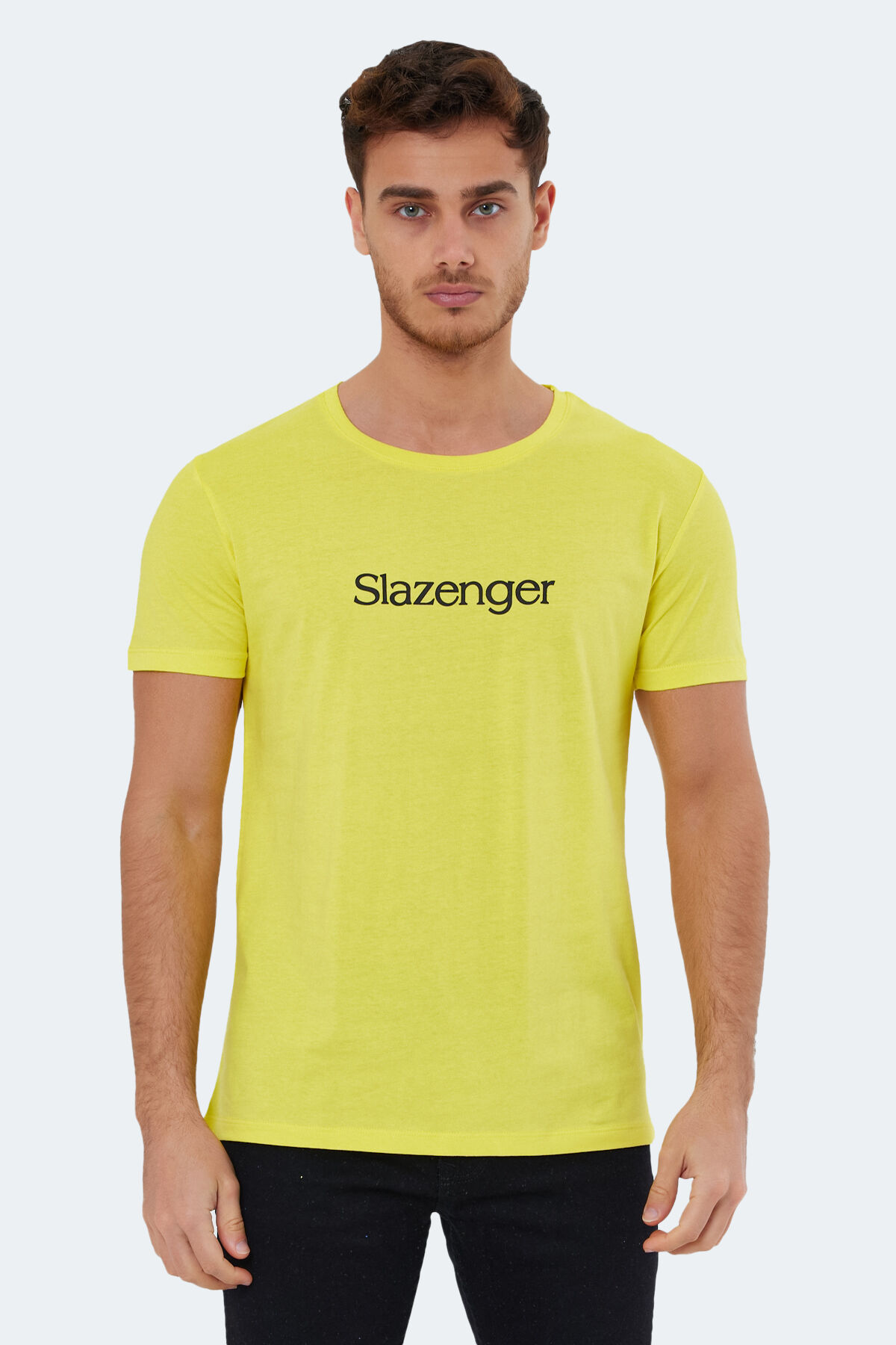 Slazenger SABE I Erkek  Sarı Tişört