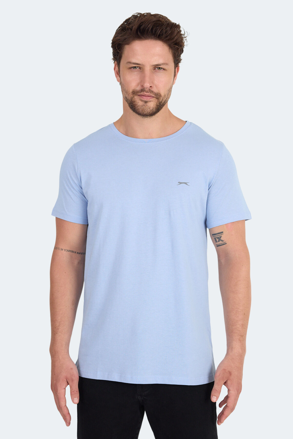Slazenger SANDER KTN Erkek  Mavi Tişört