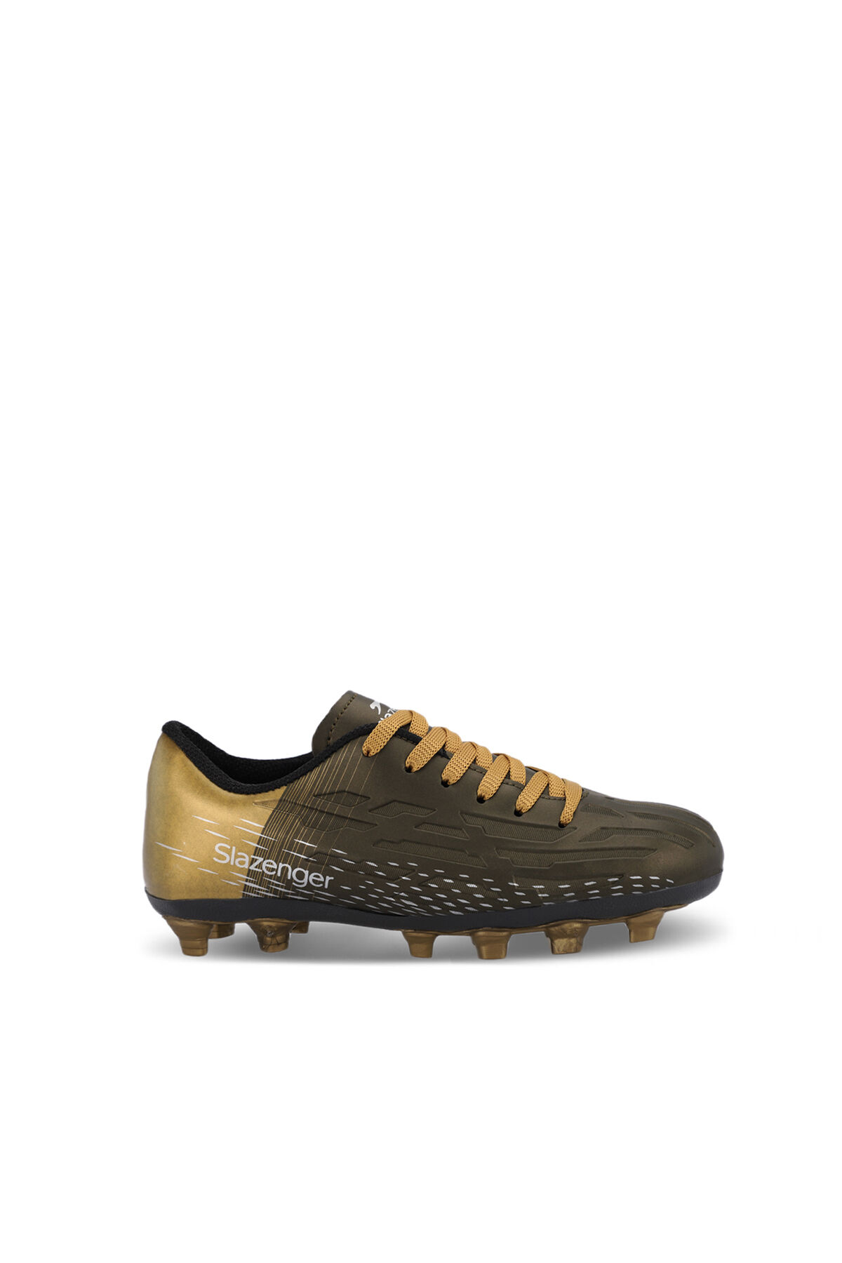 Slazenger SCORE I KRP Erkek Çocuk Krampon Haki / Altın Futbol Ayakkabısı