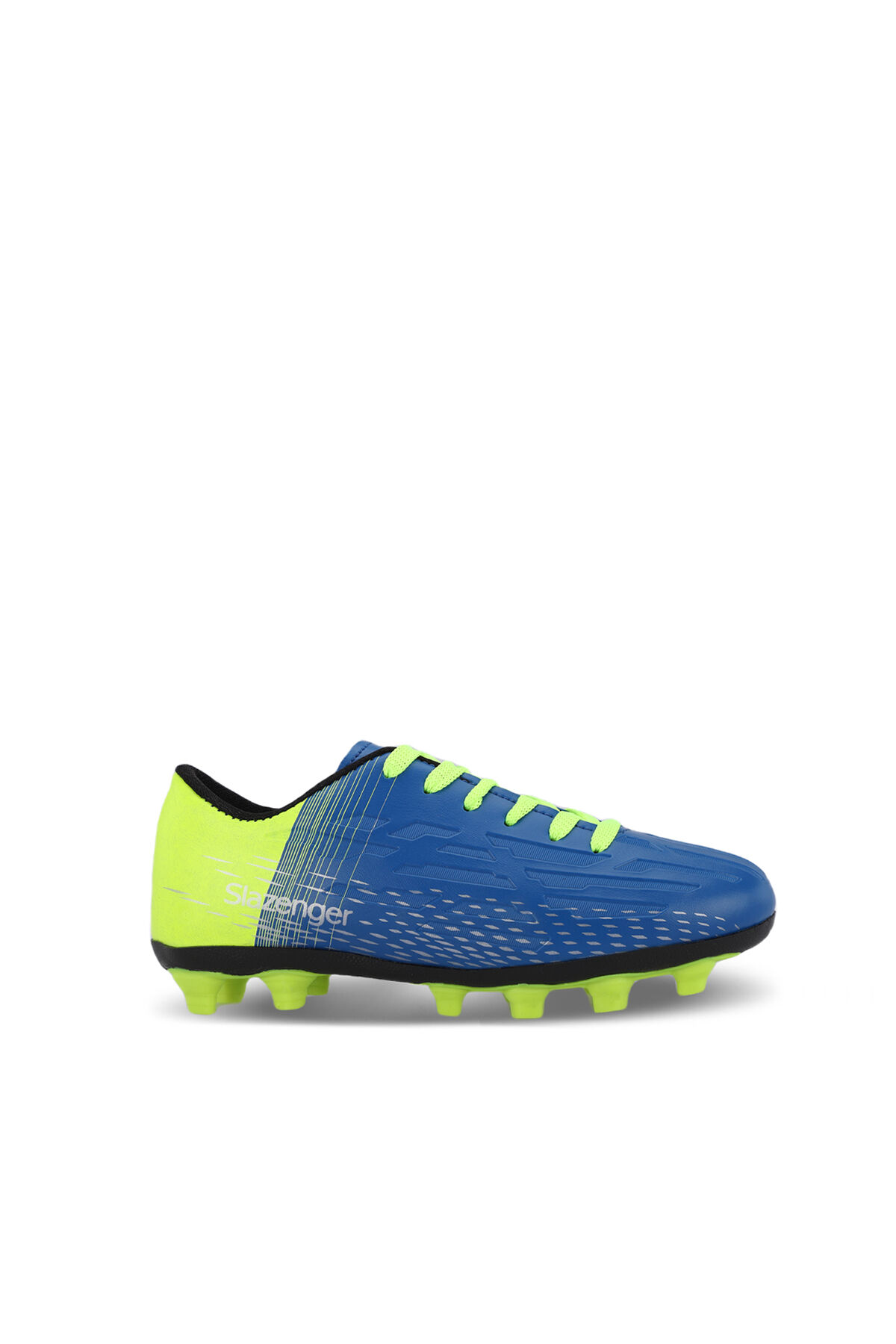 Slazenger SCORE I KRP Erkek Çocuk Krampon Mavi / Sarı Futbol Ayakkabısı