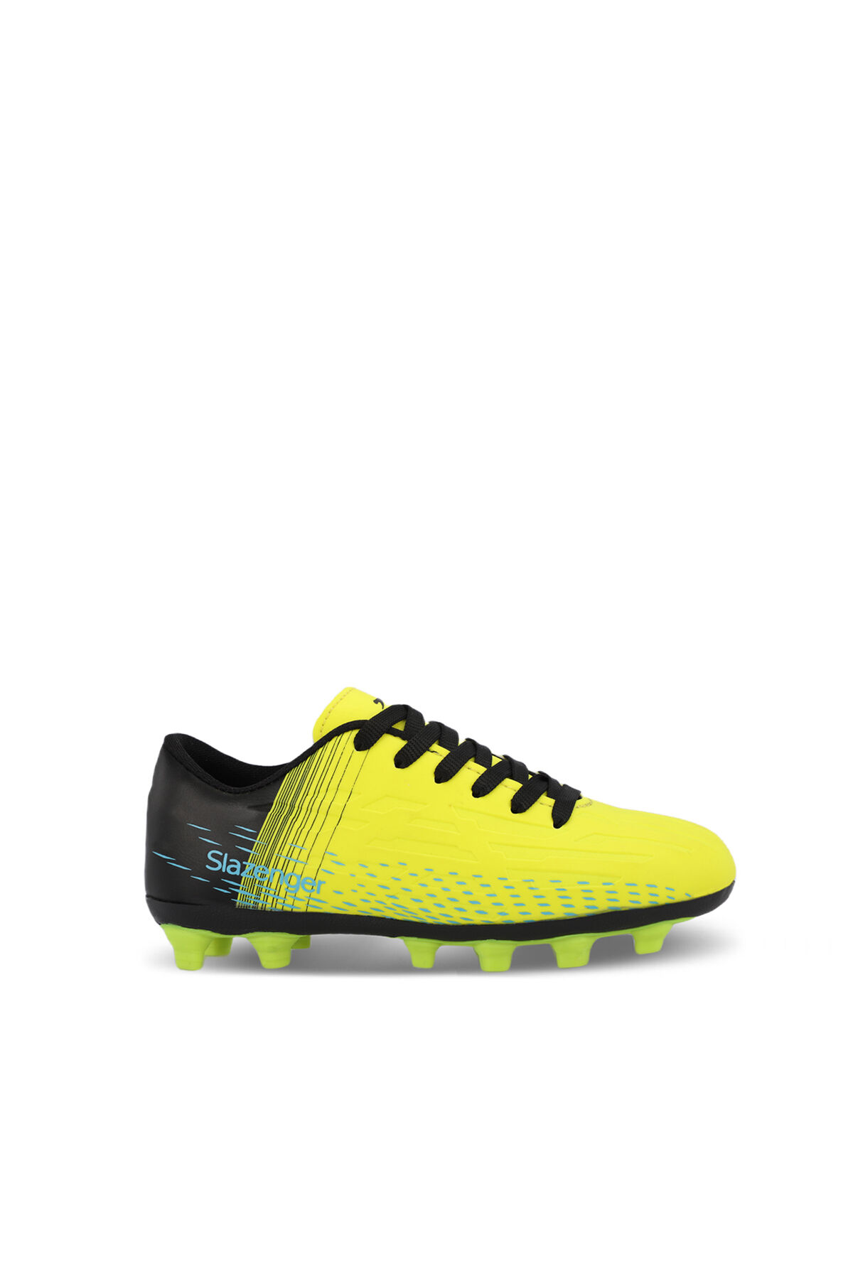 Slazenger SCORE I KRP Erkek Çocuk Krampon Neon Sarı / Siyah Futbol Ayakkabısı