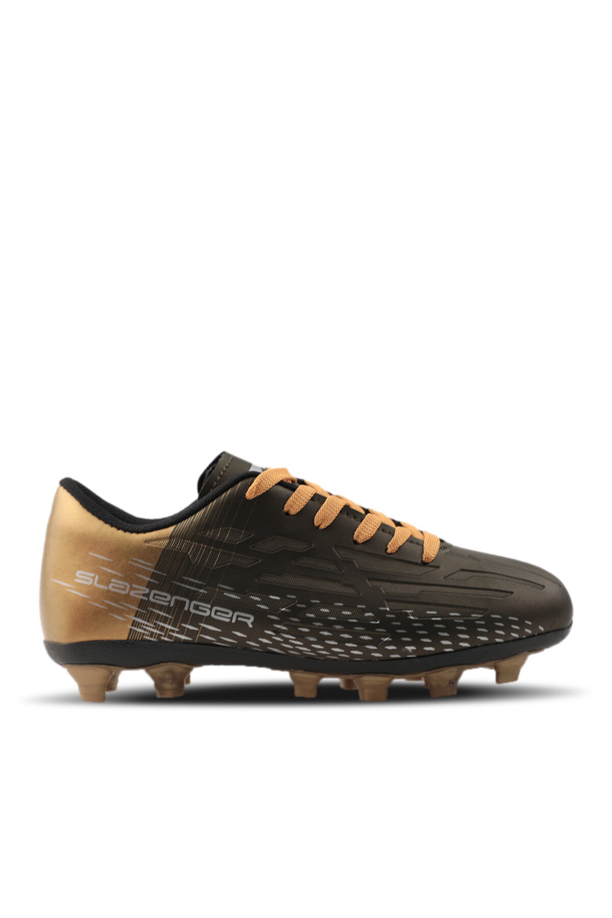 Slazenger SCORE I KRP Erkek Çocuk Krampon Haki / Altın Futbol Ayakkabısı