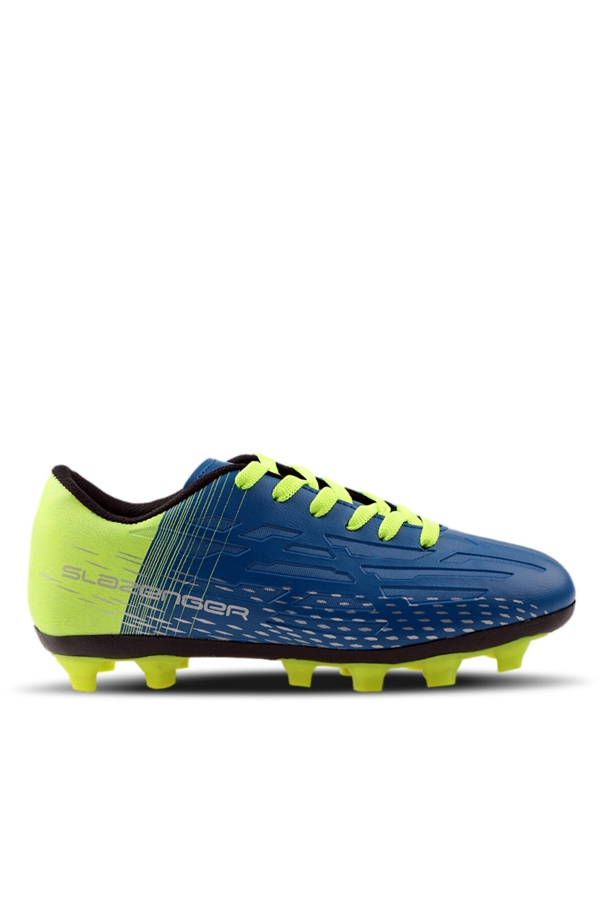 Slazenger SCORE I KR Erkek Krampon Mavi / Sarı Futbol Ayakkabısı