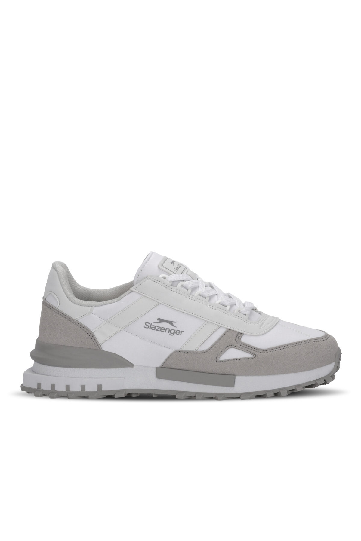 Slazenger SKATE Erkek  Beyaz / Gri Koşu & Yürüyüş Spor Ayakkabısı