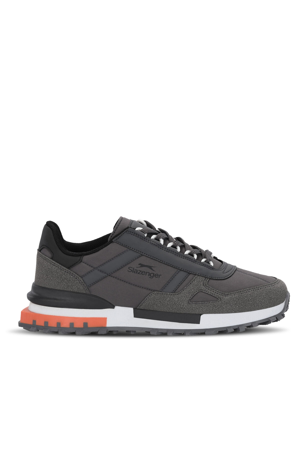 Slazenger SKATE Erkek  Koyu Gri Koşu & Yürüyüş Spor Ayakkabısı