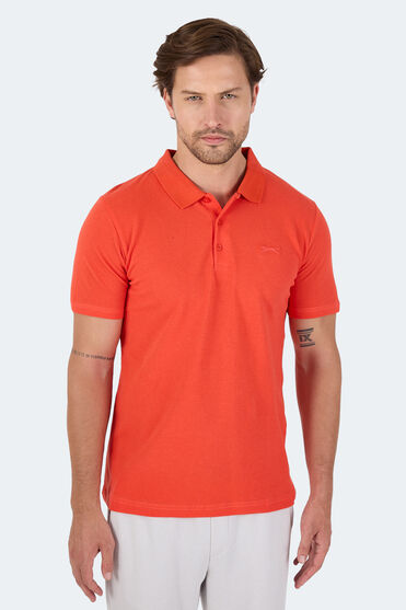 Slazenger SOHO I Erkek Polo Yaka Mercan Tişört - 1 Alana 1 Bedava