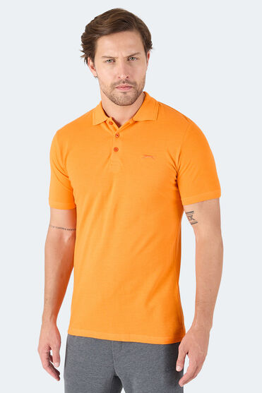 Slazenger SOHO I Erkek Polo Yaka Turuncu Tişört - 1 Alana 1 Bedava
