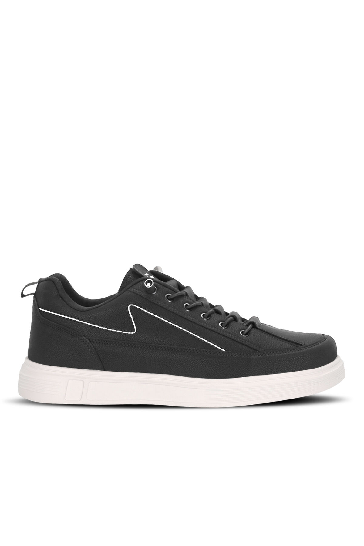 Slazenger SONIC I Erkek  Siyah / Beyaz Günlük Spor Ayakkabısı