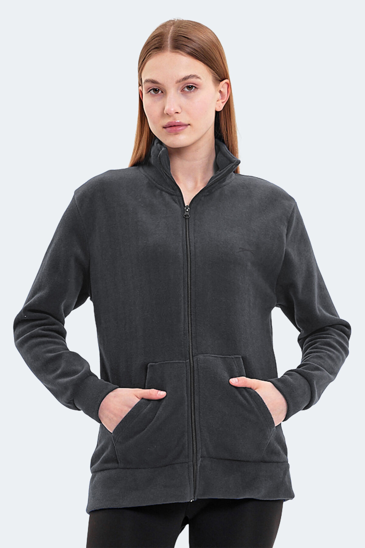 Slazenger SOUL I Kadın  Koyu Gri Polar
