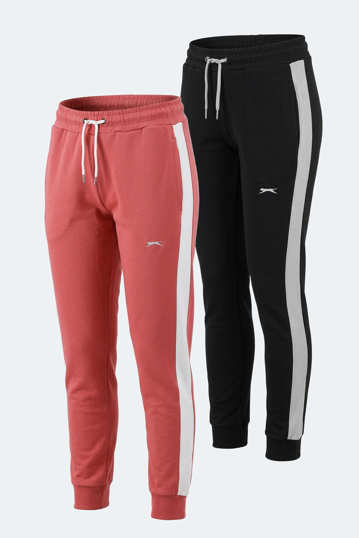 Slazenger VEVA 2 Lİ SET Kadın  Siyah - Gül Eşofman Altı