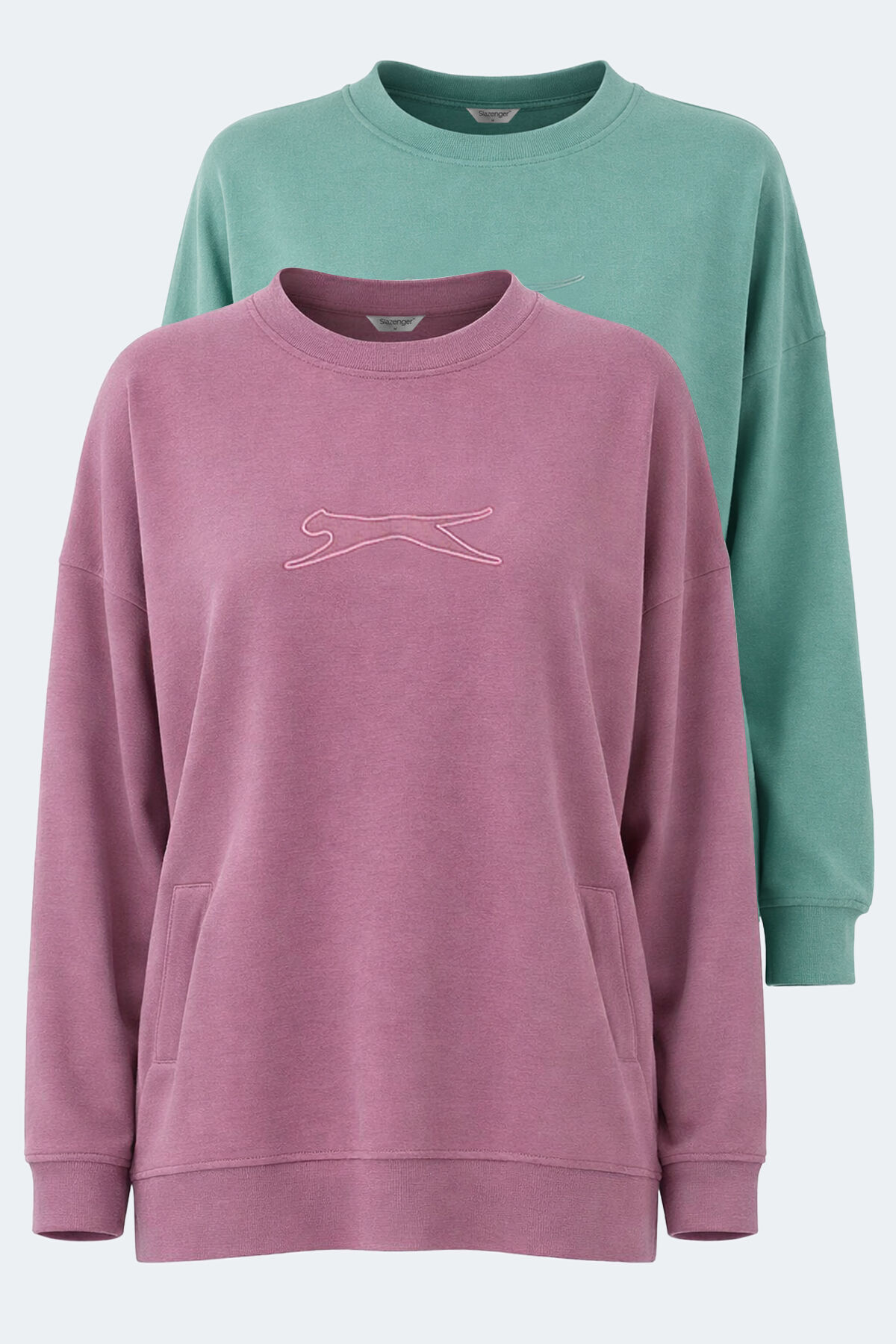 Slazenger VIKENTI SW 2 Lİ SET Kadın   Sweatshırt