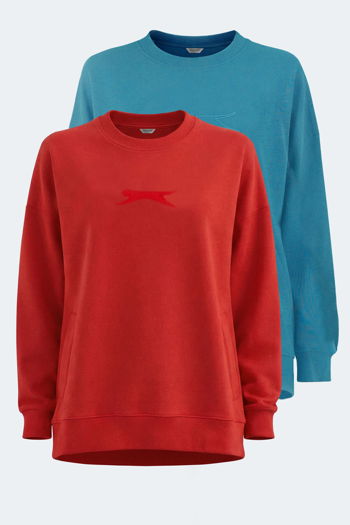 Slazenger VIKENTI SW 2 Lİ SET Kadın   Sweatshırt