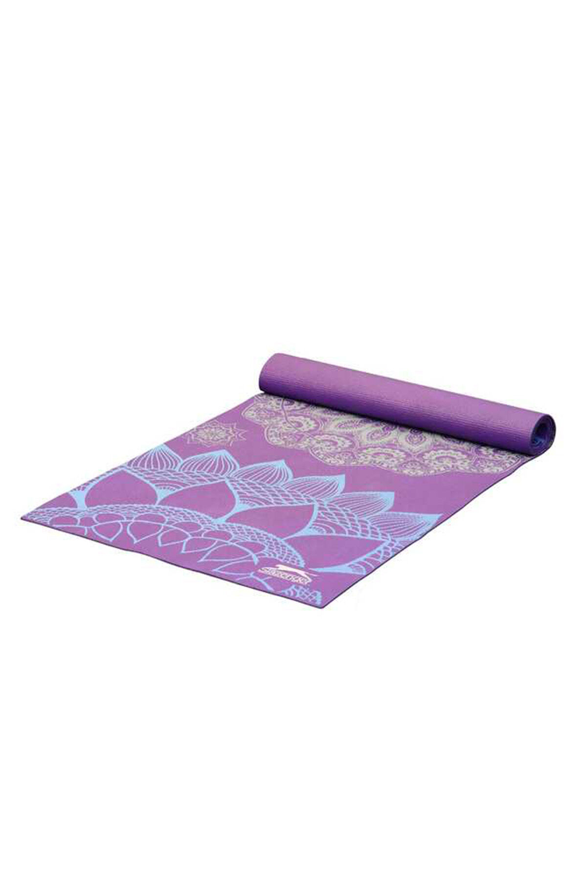 Slazenger Yoga Mat 173*61 cm - 4 mm Unisex  Mor Yoga Minder Ve  Matları