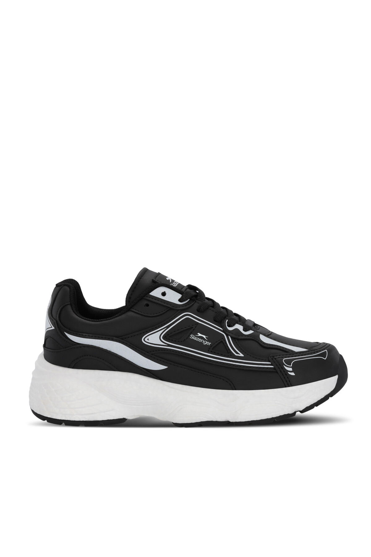 Slazenger ZAFIRA G Kadın  Siyah / Beyaz Koşu & Yürüyüş Spor Ayakkabısı