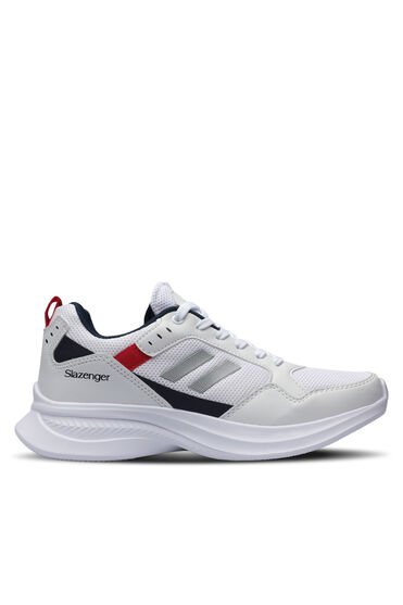 【nrykrsw 】 Slazenger ZAYN Erkek Beyaz / Lacivert / Kırmızı Koşu & Yürüyüş