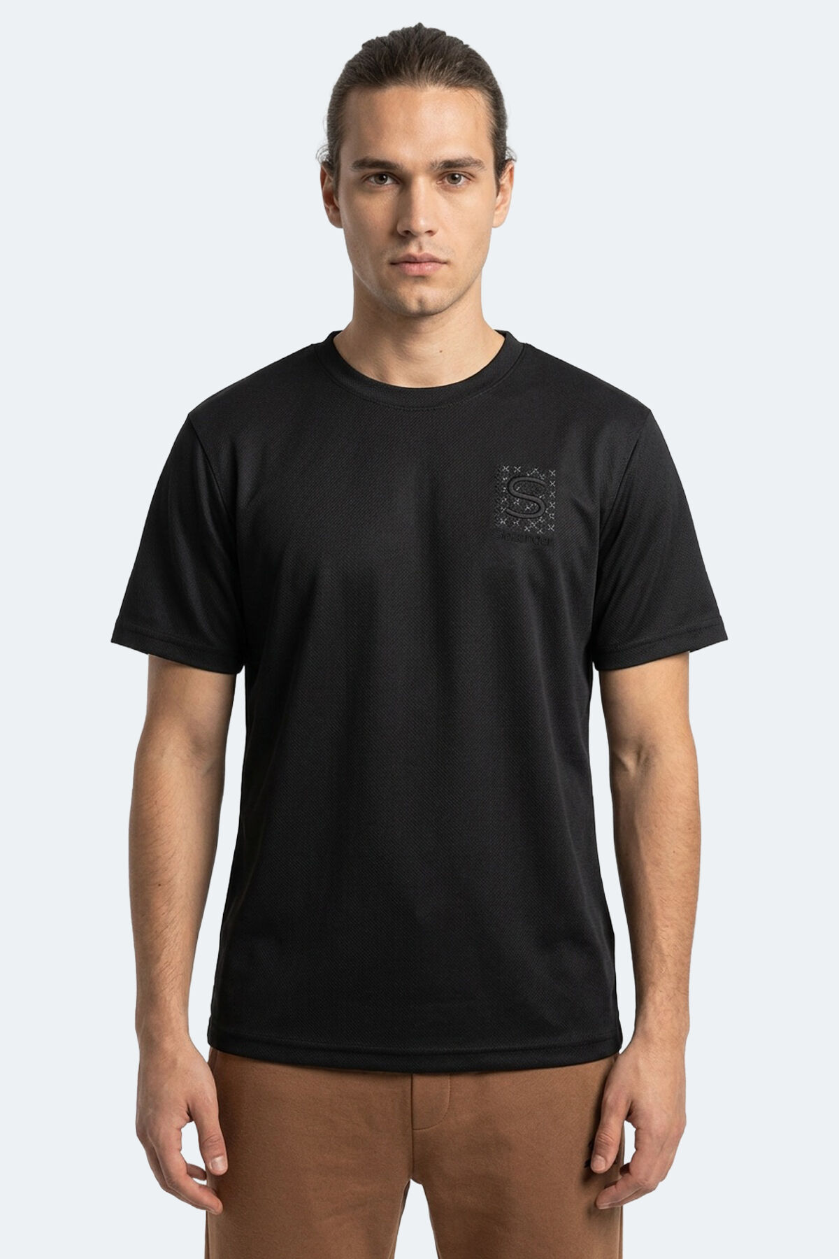 Slazenger ZEGNA Erkek  Siyah Tişört