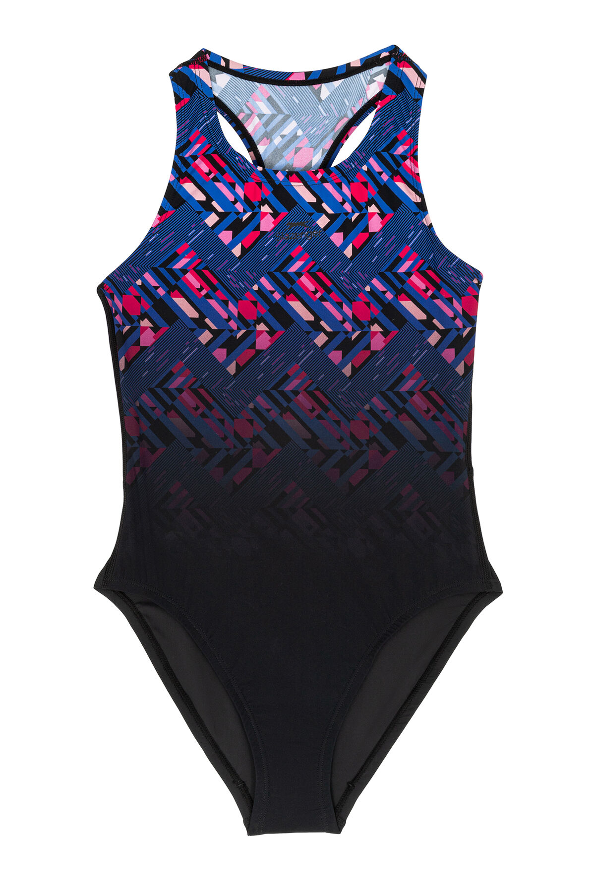 Slazenger Sports Back Kız Çocuk  Siyah Mayo