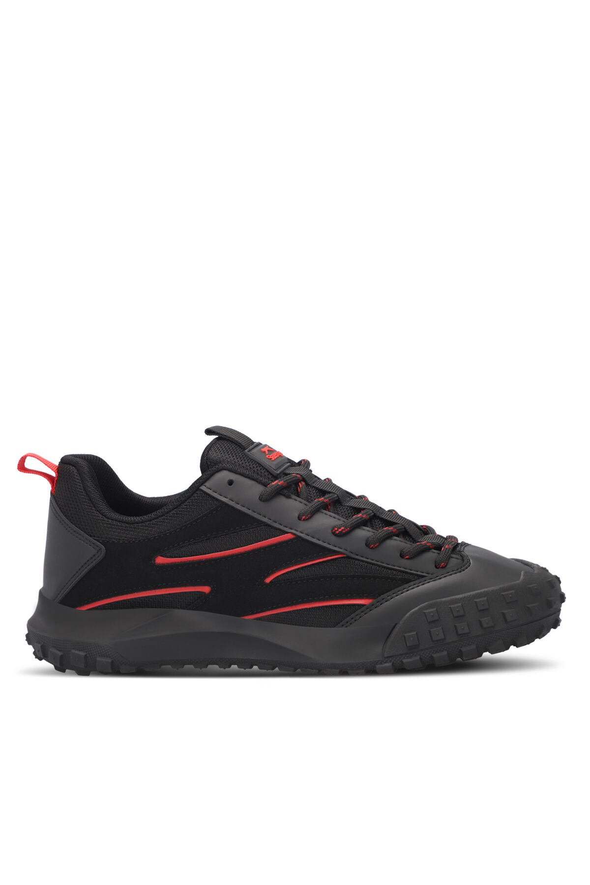 Slazenger TATUM IN Erkek  Siyah / Kırmızı Outdoor