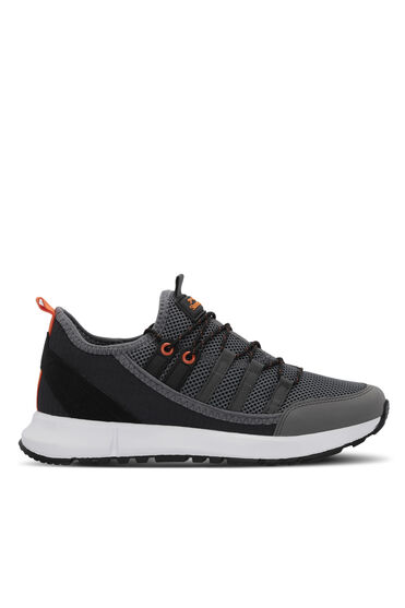 Slazenger TEMPORARY I Erkek Koyu Gri Sneaker | Slazenger