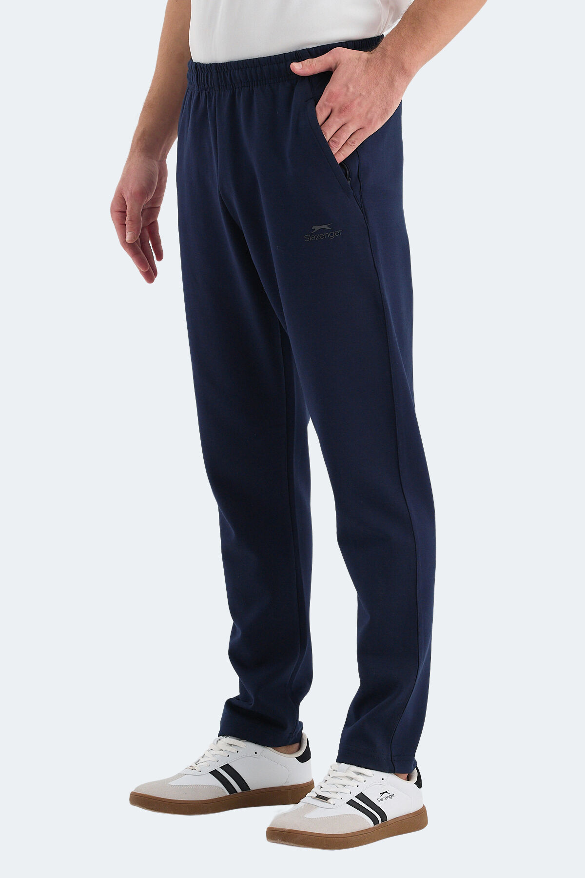 Slazenger VALDIS Erkek Cepli Lacivert Eşofman Altı