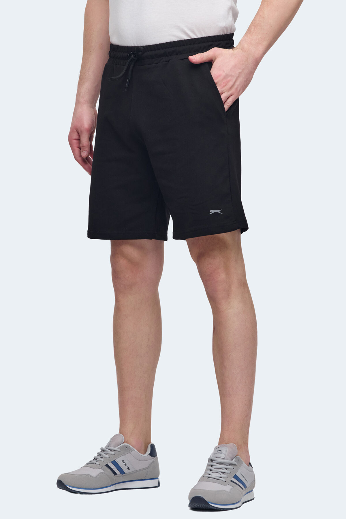 Slazenger VARDAH Erkek Cepli Siyah Şort