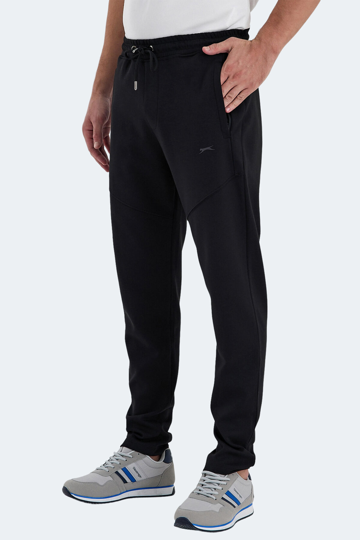 Slazenger VARIABLE Erkek Cepli Siyah Eşofman Altı