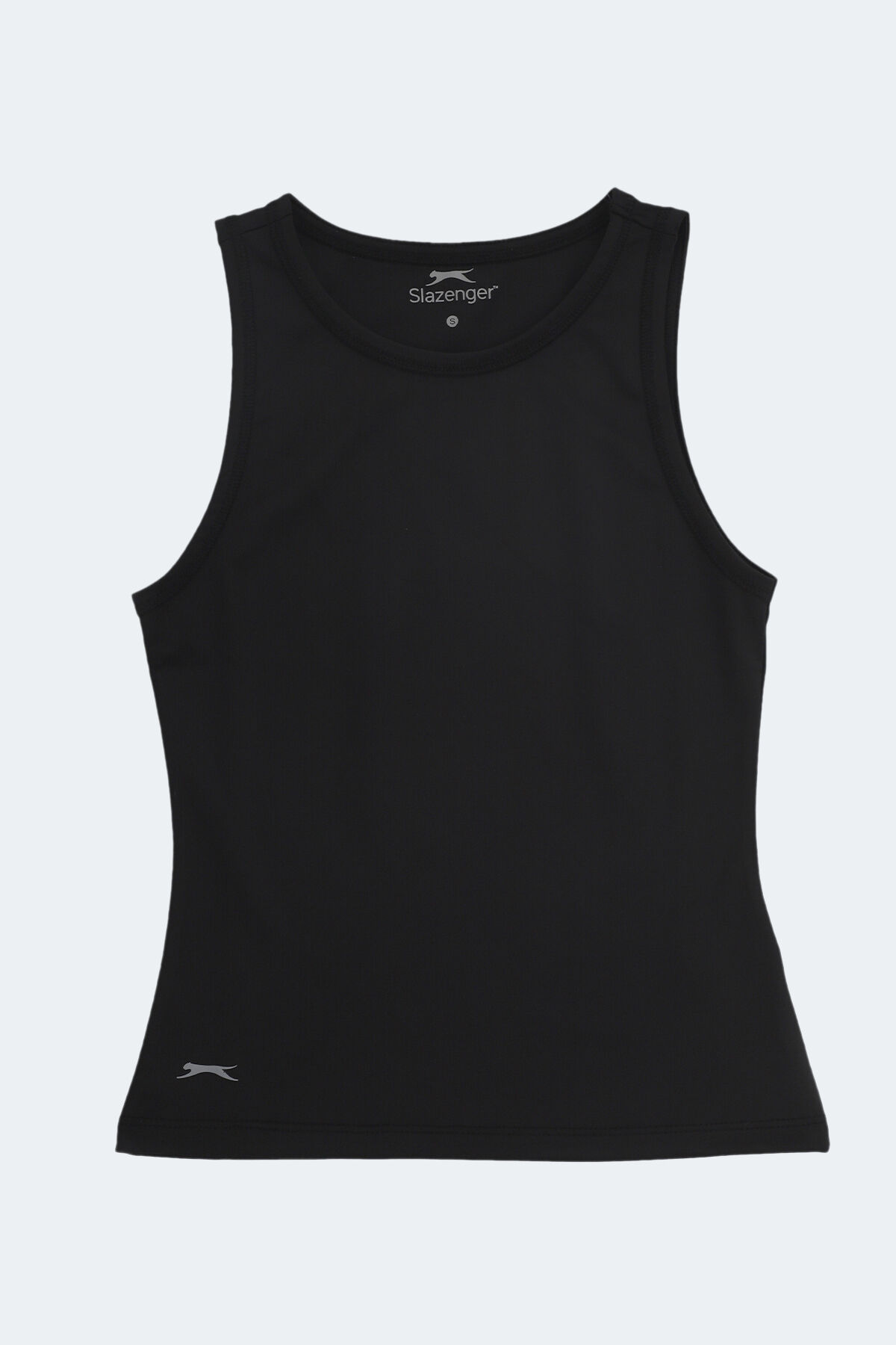 Slazenger VATIK I Kadın Slim Fit Siyah Atlet