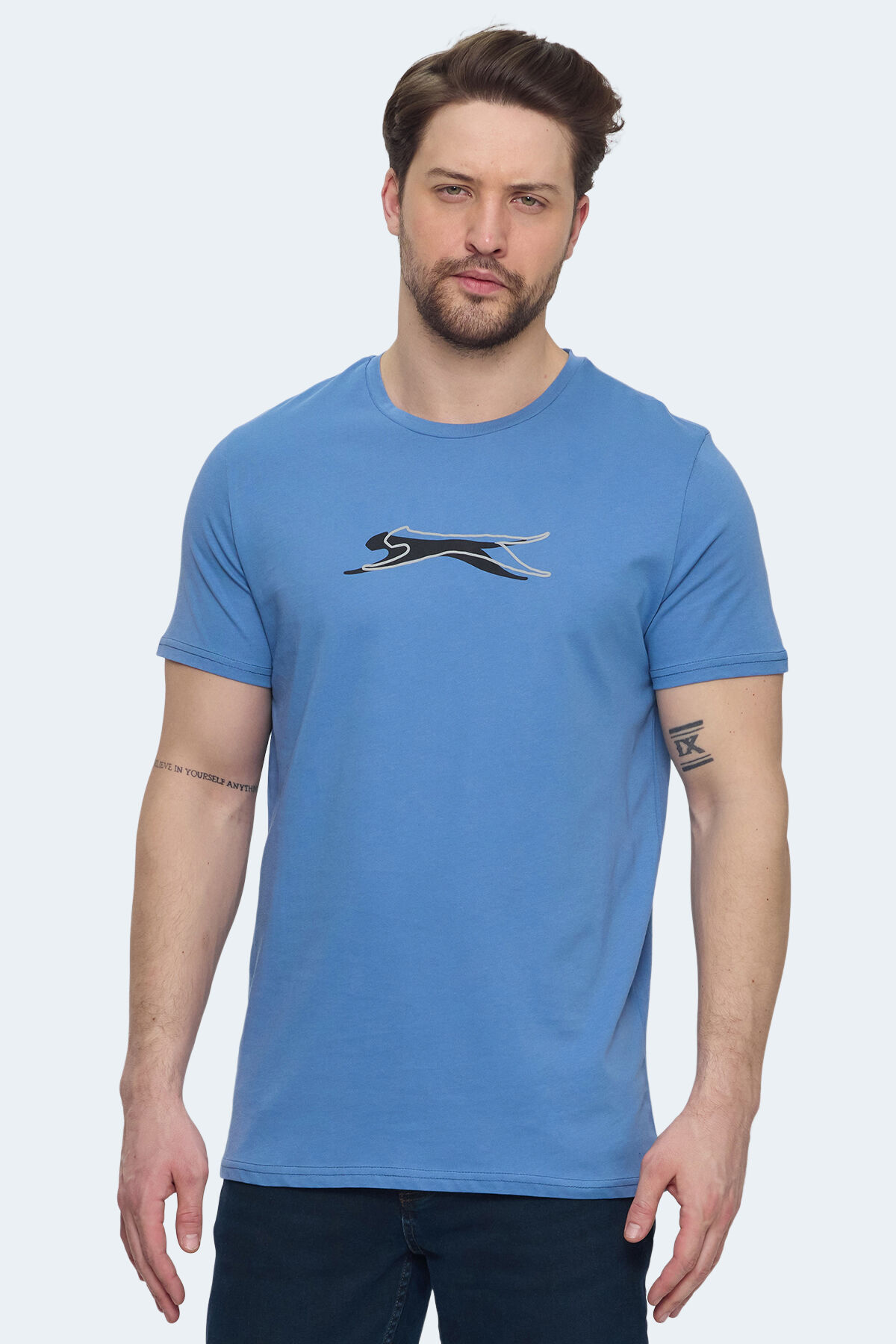Slazenger VEDRAN KTN Erkek  Petrol Tişört
