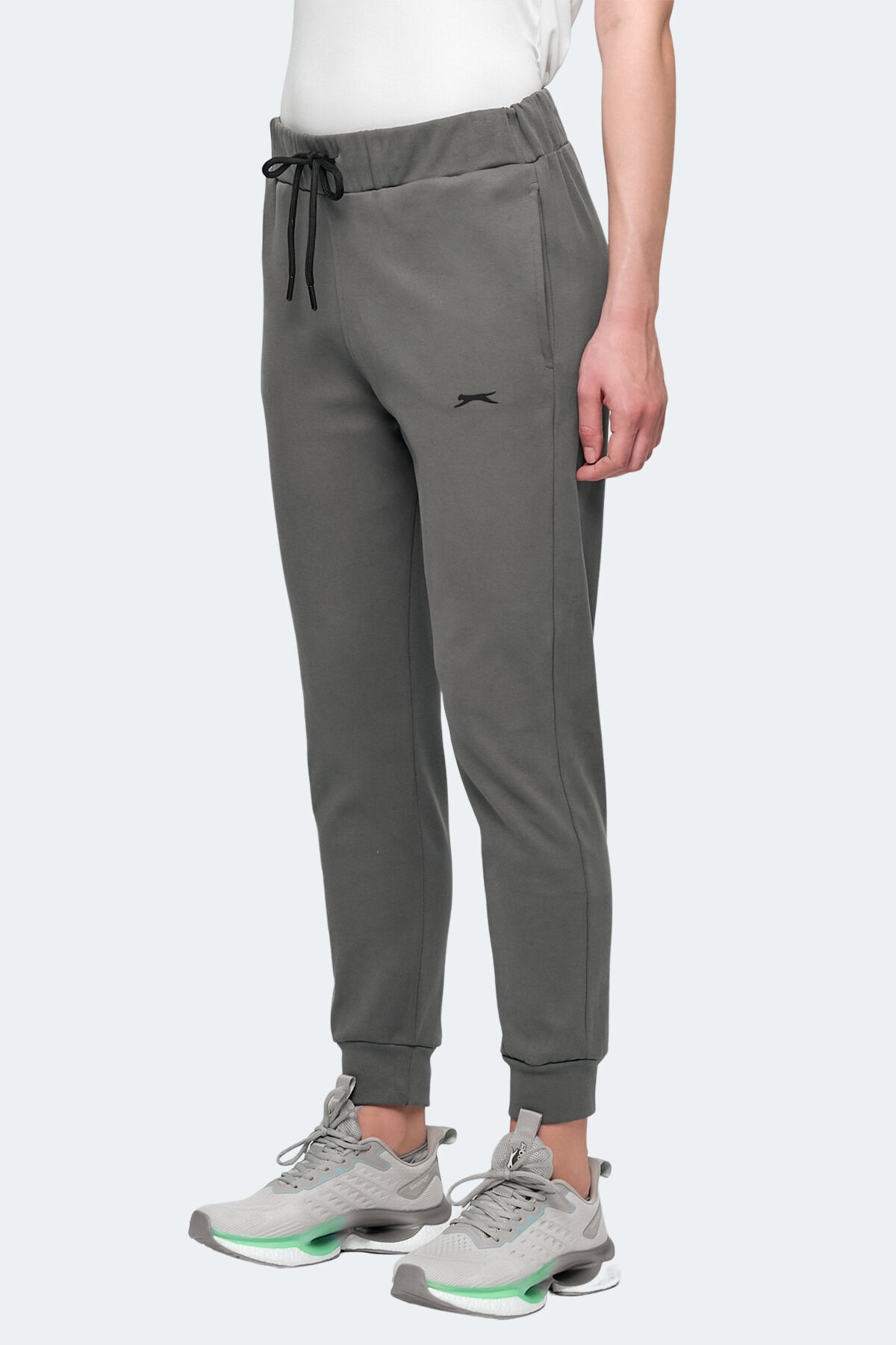 Slazenger VETERAN RBN Kadın Cepli Antrasit Eşofman Altı