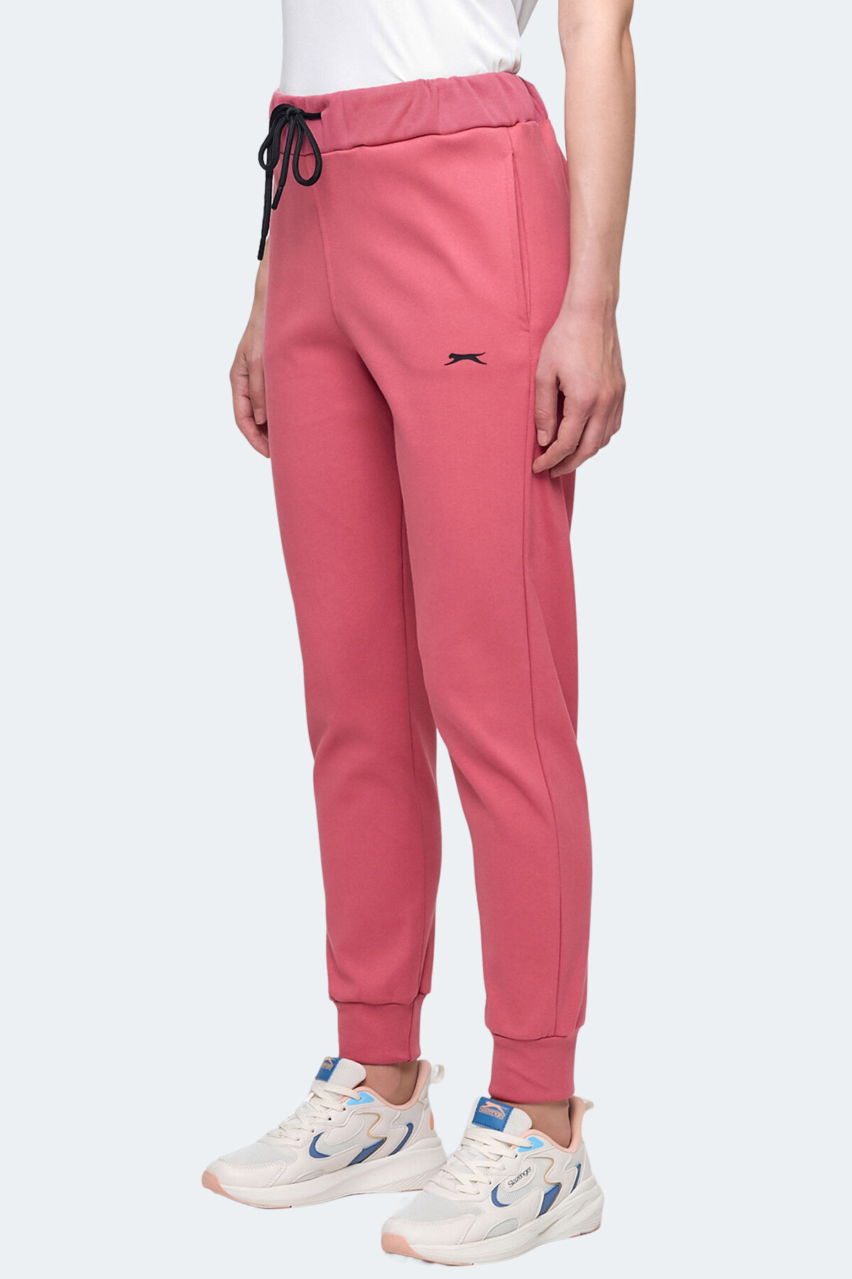 Slazenger VETERAN RBN Kadın Cepli Gül Eşofman Altı